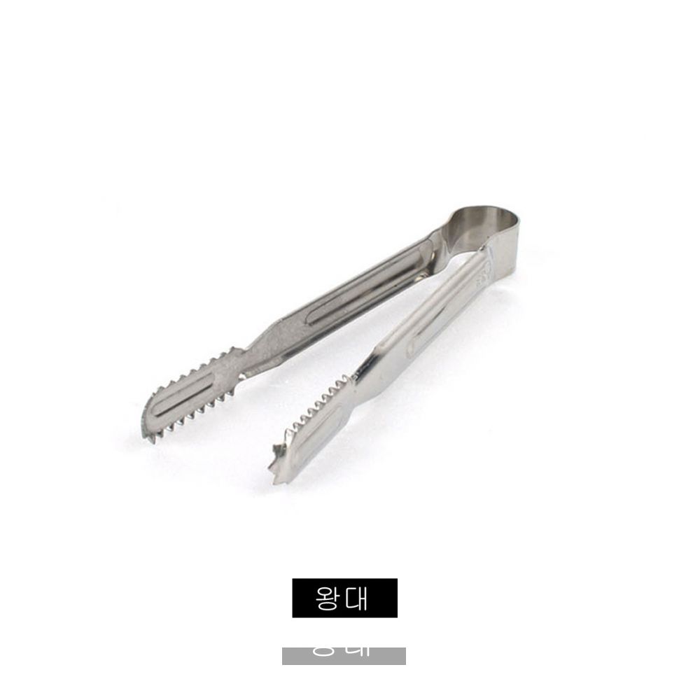 집게 스텐 스테인레스 악어 왕대 30cm 음식 치킨 샐러드